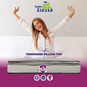 Matelas Ergonomique à Ressorts Ensachés : Tendresse Pillow Top+