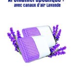 Oreiller Médical Aromathérapeutique : avec canaux d'air Lavande