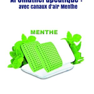 Oreiller Médical Aromathérapeutique : avec canaux d'air Menthe