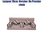 Salon Berbère en 01 seule Pièce, largeur 70 cm, Version de Premier Choix