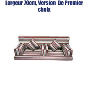 Salon Berbère en 01 seule Pièce, largeur 70 cm, Version de Premier Choix