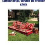 Salon Berbère en 01 seule Pièce, largeur 80 cm, Version de Premier Choix