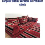 Salon Berbère en 01 seule Pièce, largeur 90 cm, Version de Premier Choix