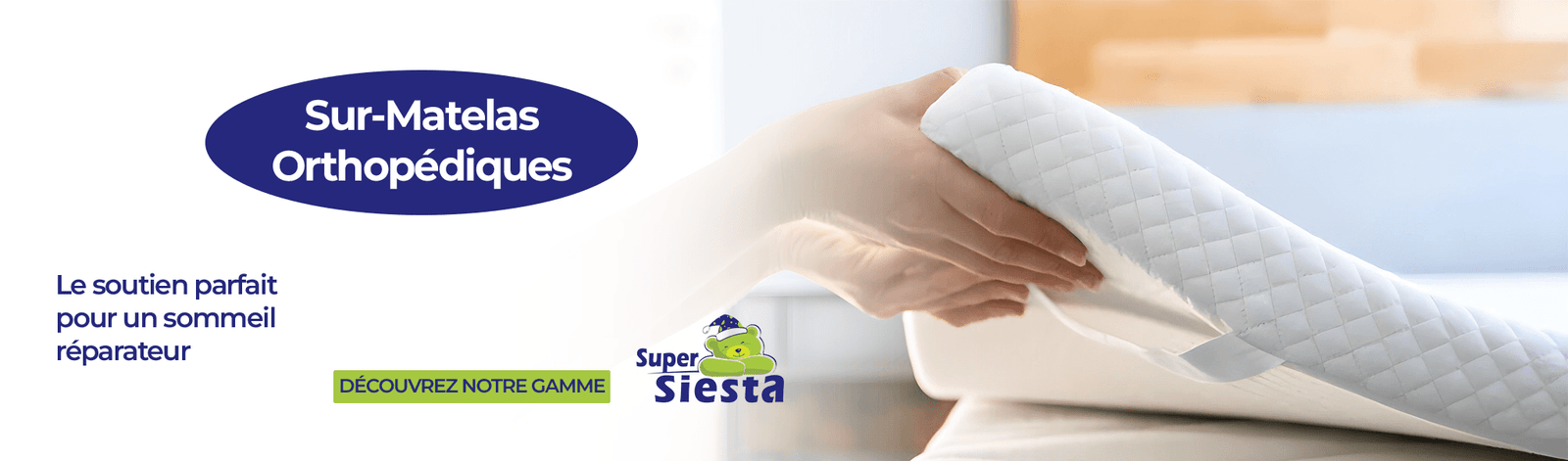 surmatélas orthopédiques surmatelas
