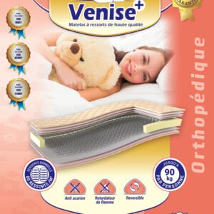 Matelas Orthopédique à Ressorts Biconiques : Venise+