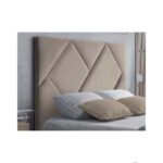 Lit Matelassé à Motifs Géométriques