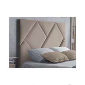 Lit Matelassé à Motifs Géométriques
