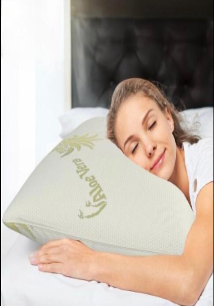 Oreiller Médical : en Latex Naturel à l'Aloe Vera, auto-modelant – Image 3