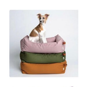 Panier de Couchage Rectangulaire, 55x45 cm accompagné d’un petit Coussin