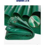 Rouleau de Bâche de Protection KIA 630 g, Longueur 50 m, Largueur 2,5 m