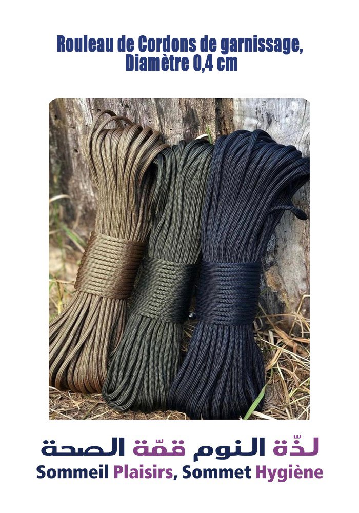 Rouleau de Cordon de garnissage, Diamètre 0,4 cm - Matelas Rouleau de Cordon de garnissage, Diamètre 0,4 cm