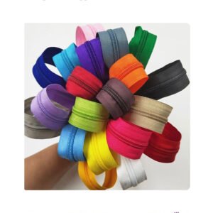 Rouleau de Fermetures à Glissière en Nylon de Type Chaîne 5 (200 mètres)
