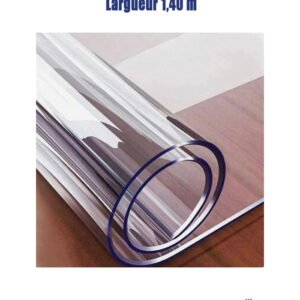 Rouleau de Film Isolant Transparent, Epaisseur 1 mm, Longueur 30 m, Largeur 1,40 m