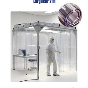 Rouleau de Film Isolant Transparent, Epaisseur 1 mm, Longueur 30 m, Largeur 2 m