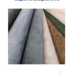 Rouleau en Tissu Imitation Nubuck, Longueur 30 m, Largueur 1,45 cm