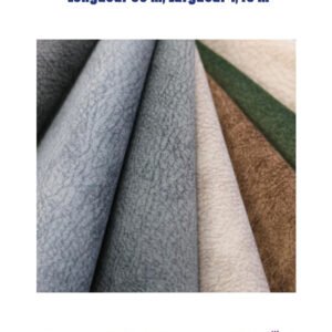 Rouleau en Tissu Imitation Nubuck, Longueur 30 m, Largueur 1,45 cm