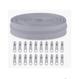 Sac de Curseurs Métalliques Inoxydables pour Chaine de type 3 (1000 Pièces)