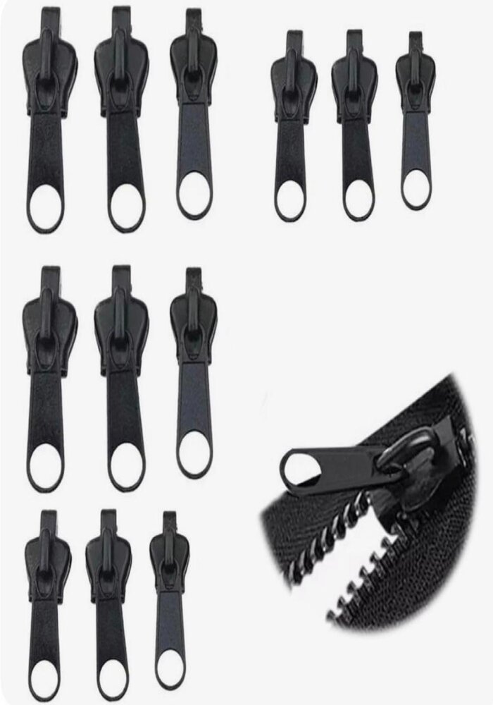 Sac de Curseurs Métalliques Inoxydables pour Chaine de type 5 (1000 Pièces) – Image 7
