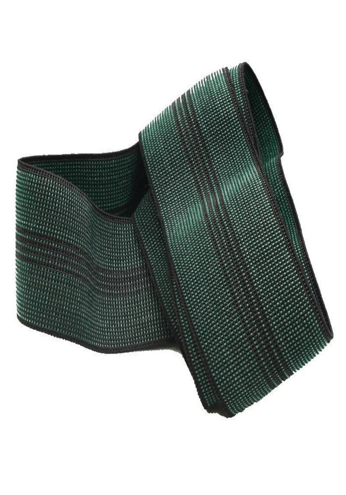 Rouleau de Sangle Élastique GW4 Verte, en 50 ou 100 m de Longueur, 7 cm de Largeur – Image 5